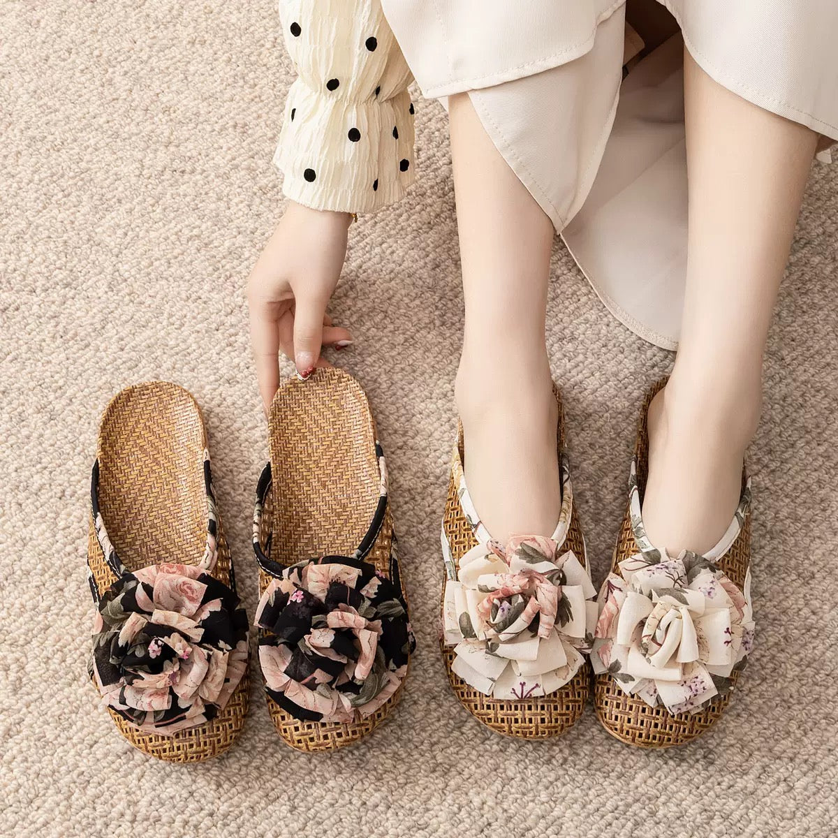 4836Summer slippers