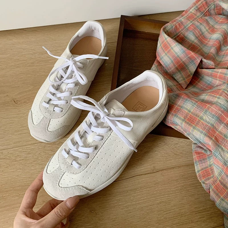 4467 genuine leather women sneaker