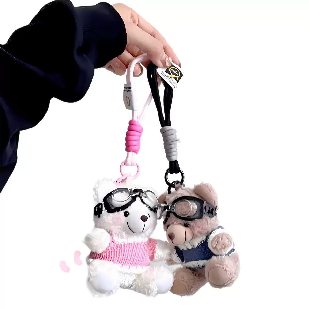 3866 plush teddy bear keychain