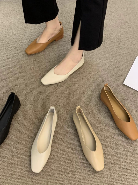 4997 lambskin ballet flat