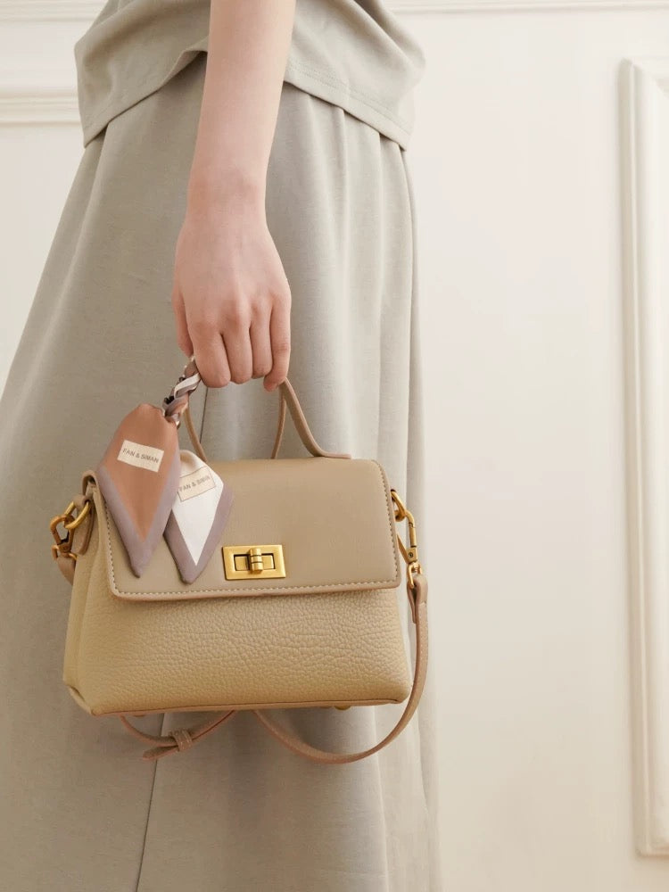 4295 genuine leather women handbag