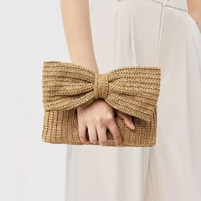 4744New woven handbag