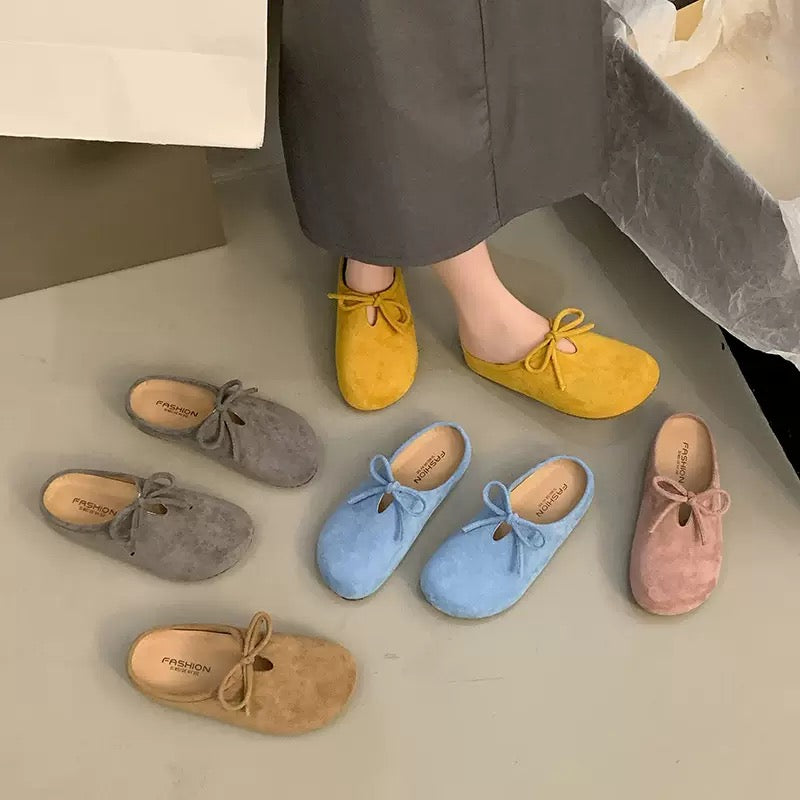 3800 Bow Slip-on Mule Sandals