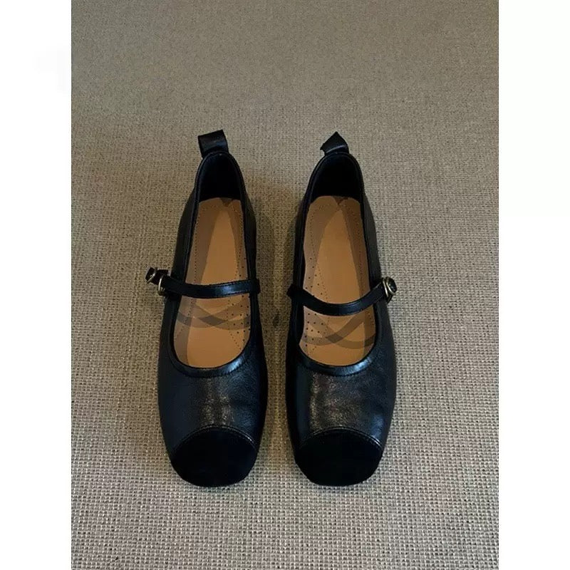 3801 lambskin flats