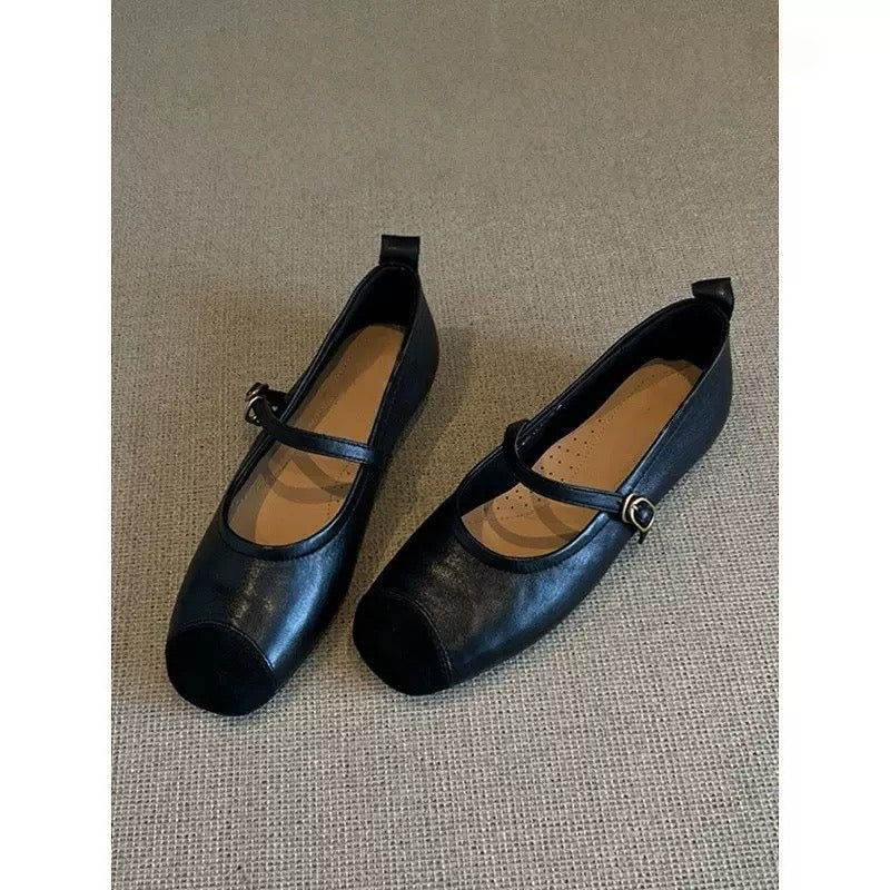 3801 lambskin flats