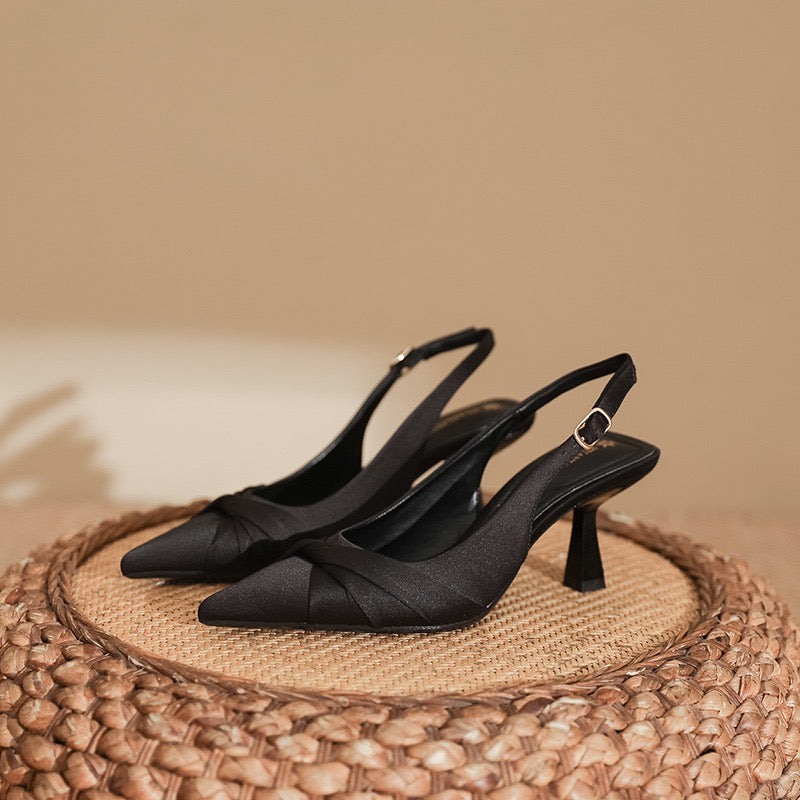 4121 Pointed Toe High Heel Sandals