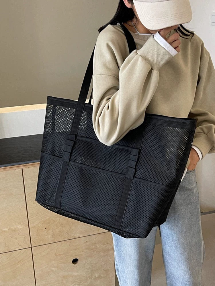985 casual mesh handbag