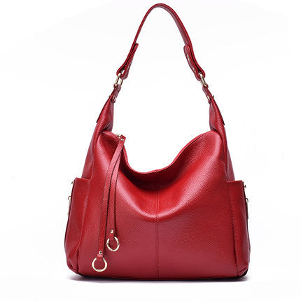 986 casual leather shopping bag