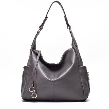986 casual leather shopping bag