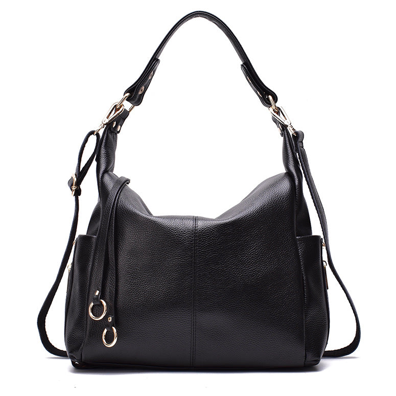 986 casual leather shopping bag