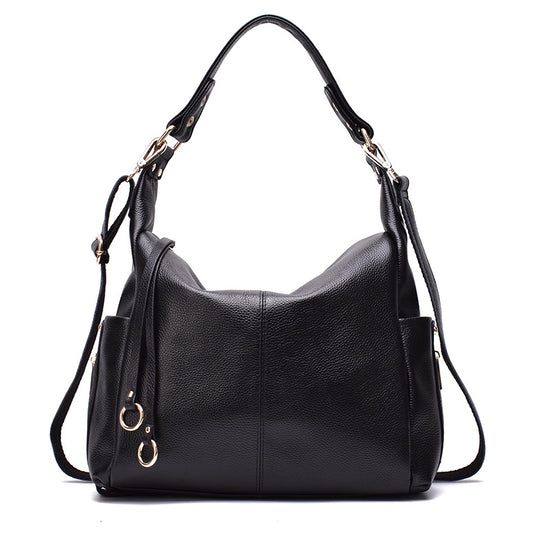 986 casual leather shopping bag