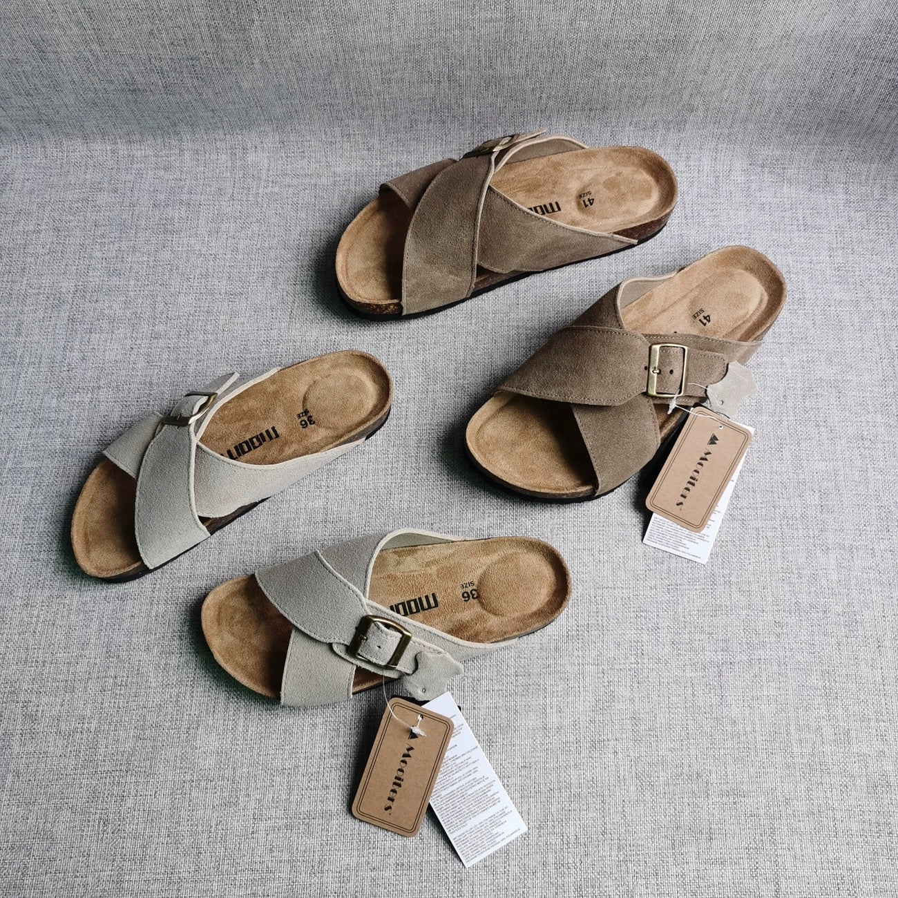 4860 genuine leather slide