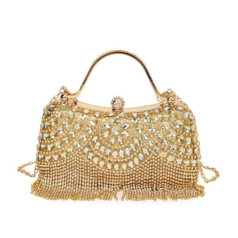 4364 Luxury Rhinestone-Embellished Handbag
