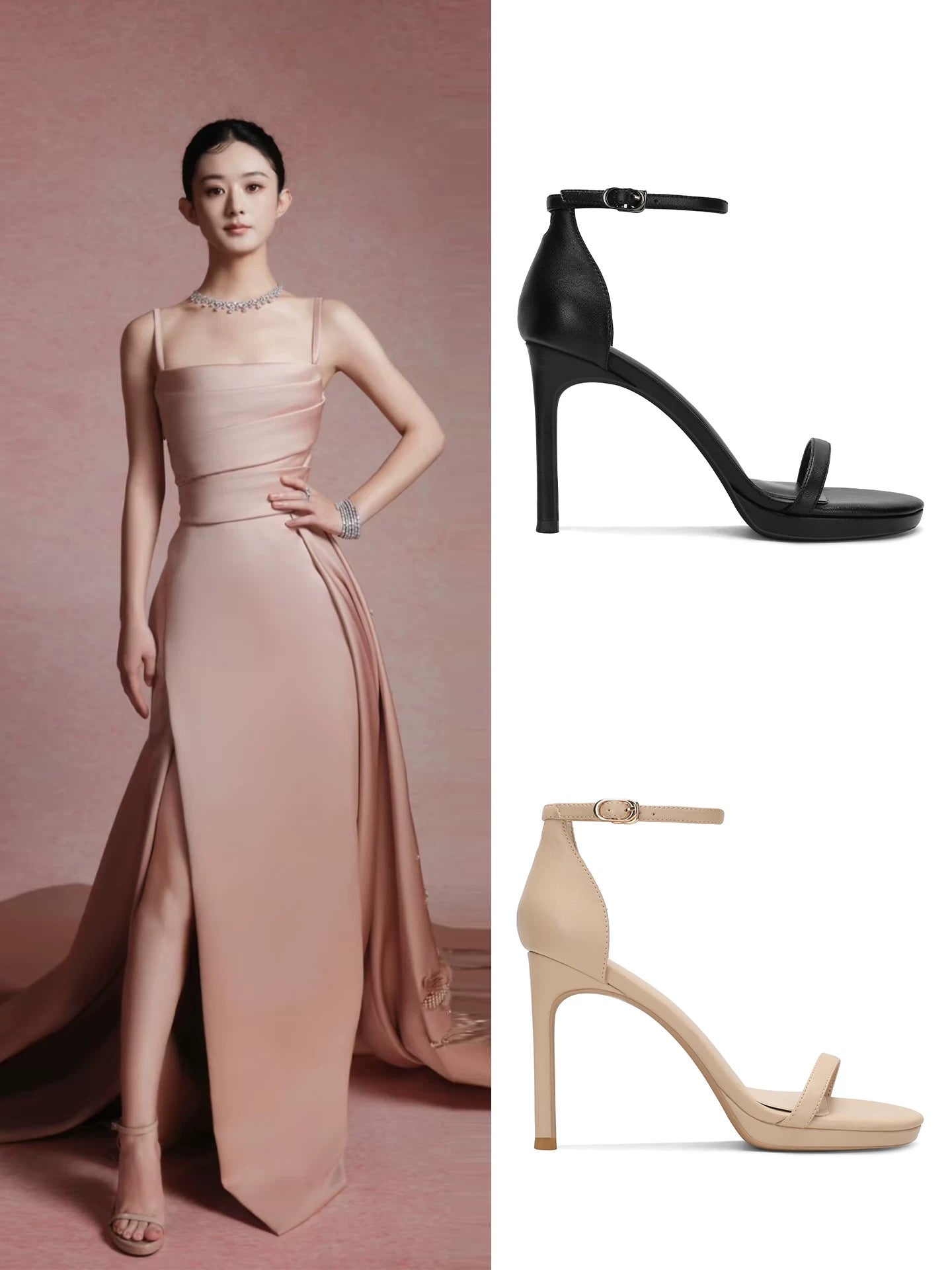 4868 patent leather sandal