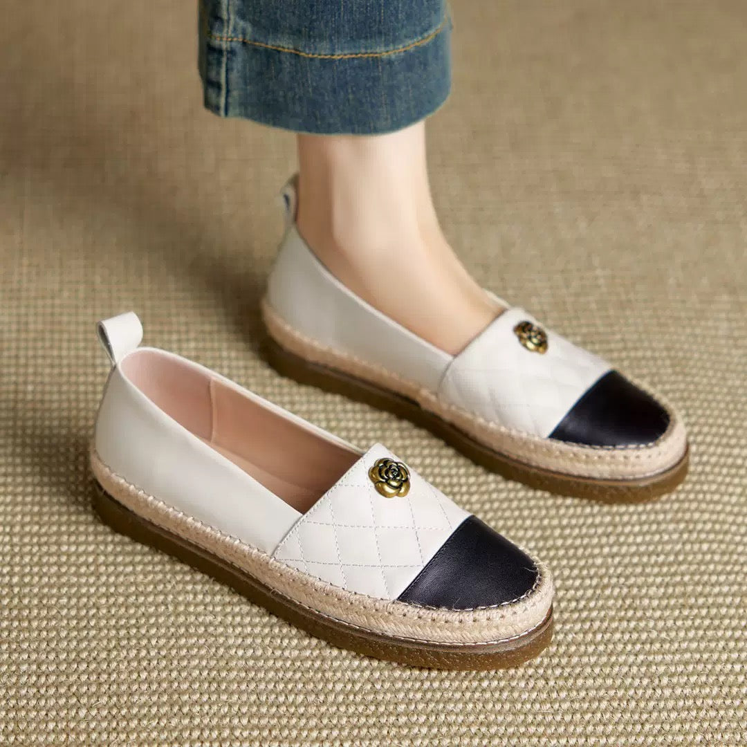3680 lambskin espadrilles