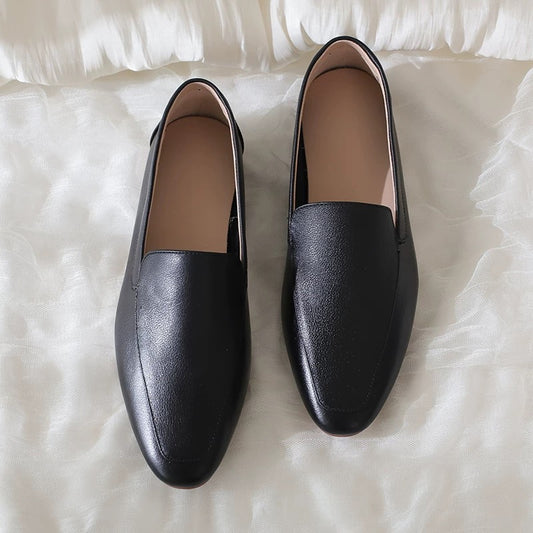 4994 genuine leather women loafer