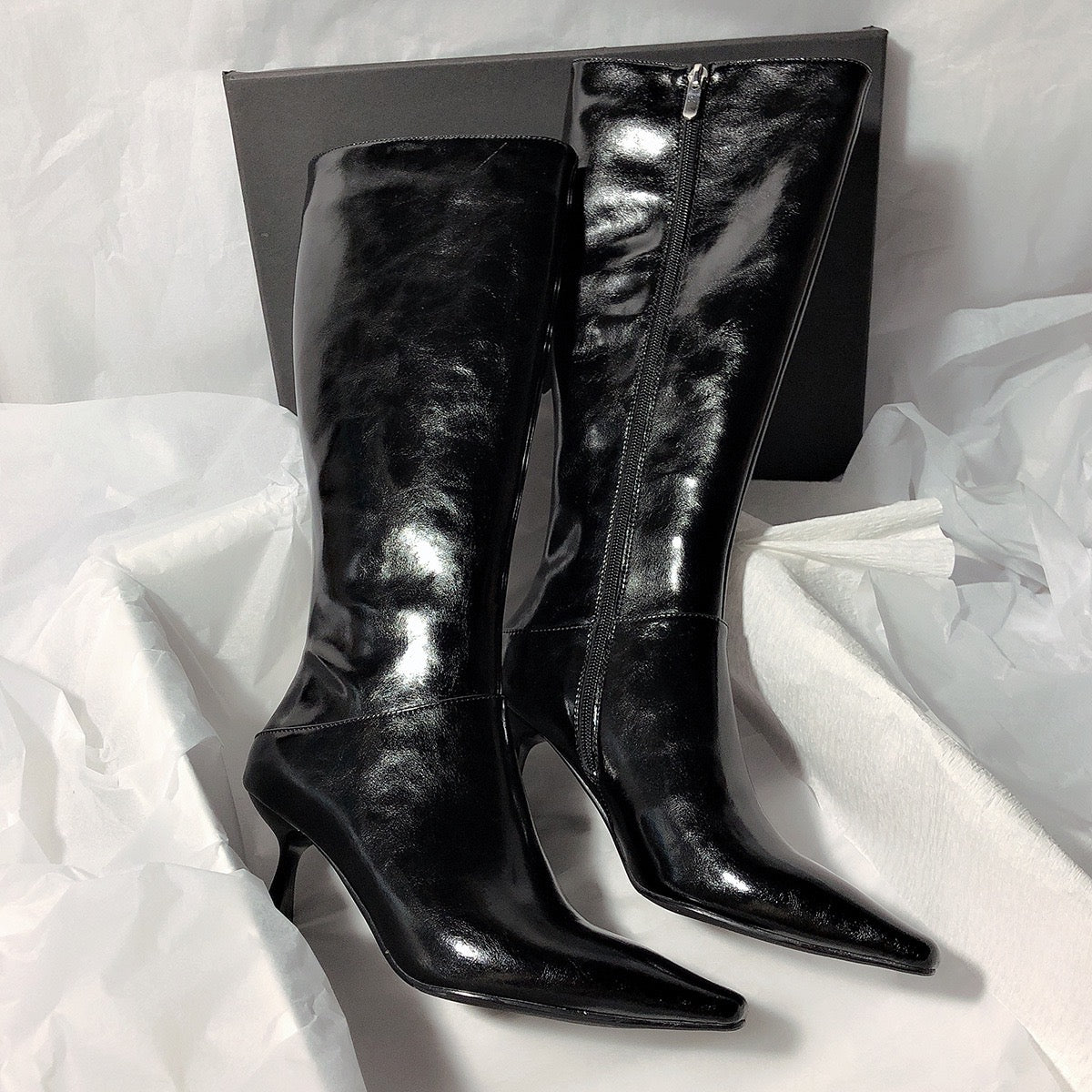 4084 Women's pointed-toe boots