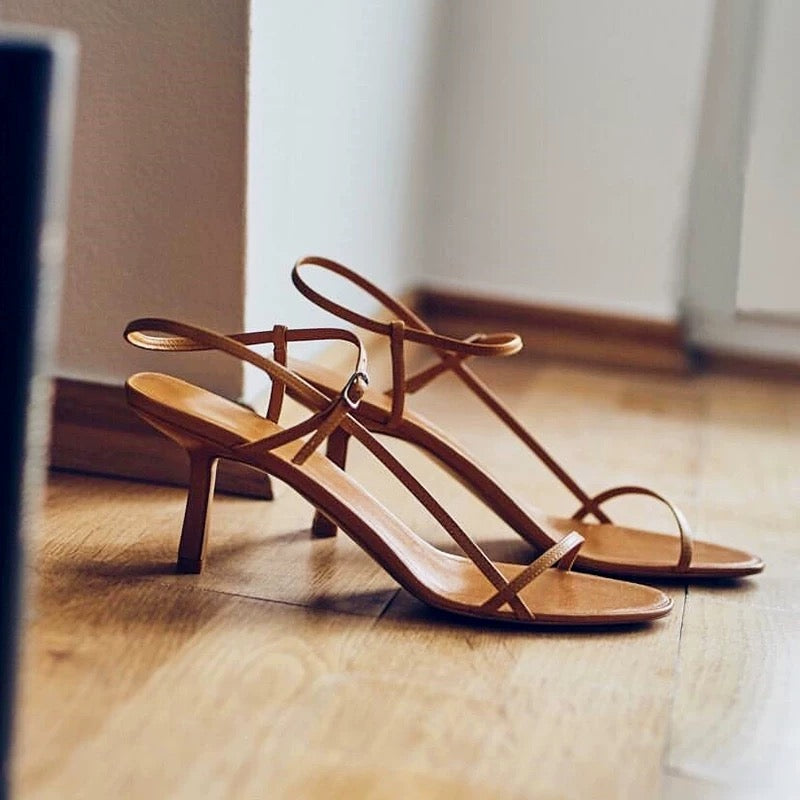 4844 genuine leather women sandal