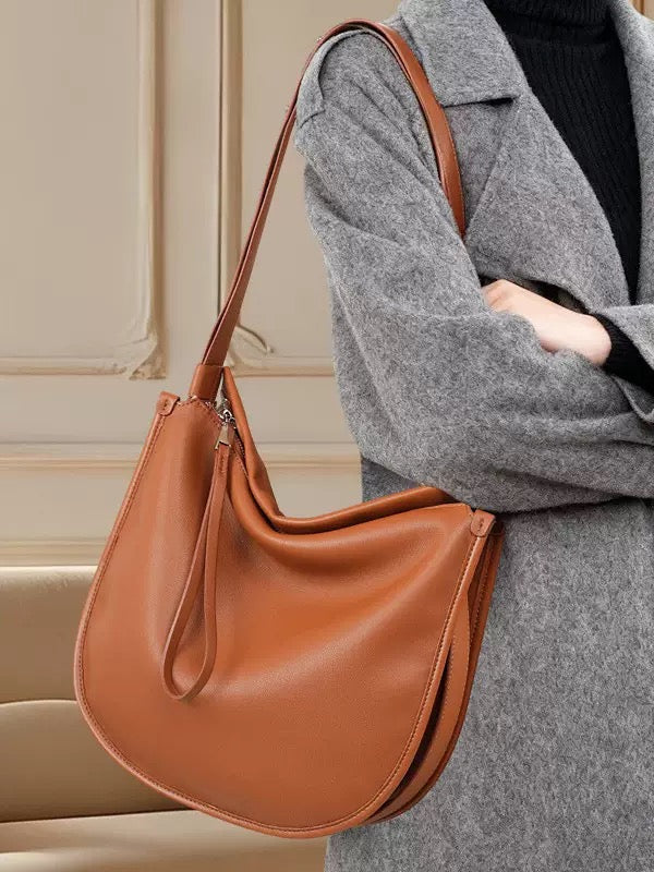 4785Real leather handbag