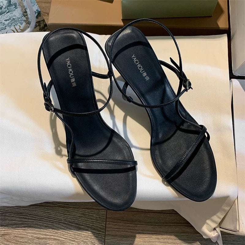 4844 genuine leather women sandal