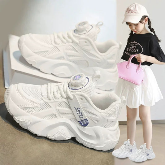 4881 genuine leather casual sneaker for kids