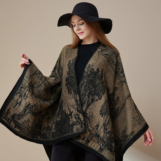 3323Classic shawl