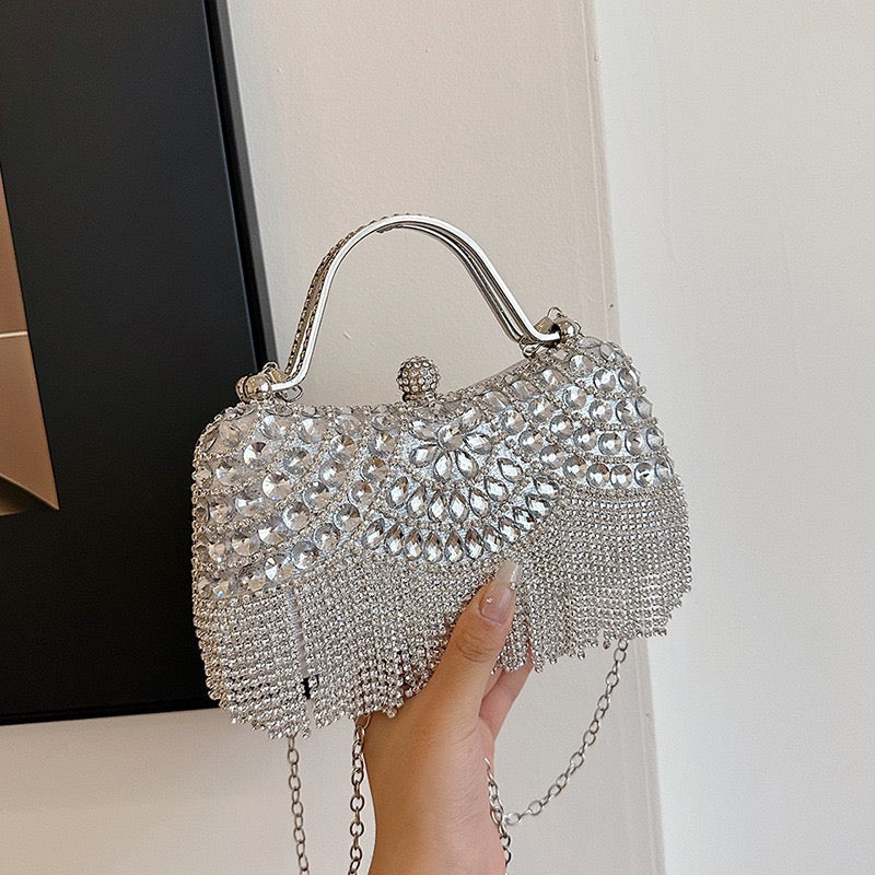 4364 Luxury Rhinestone-Embellished Handbag