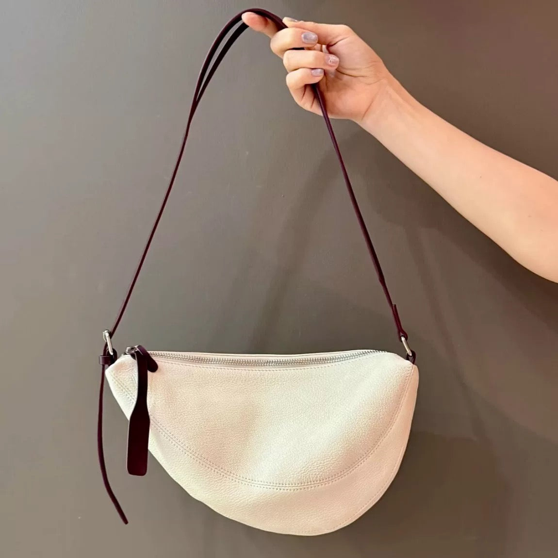 4489 genuine leather women handbag