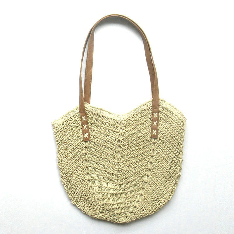 2231 raffia straw handbag