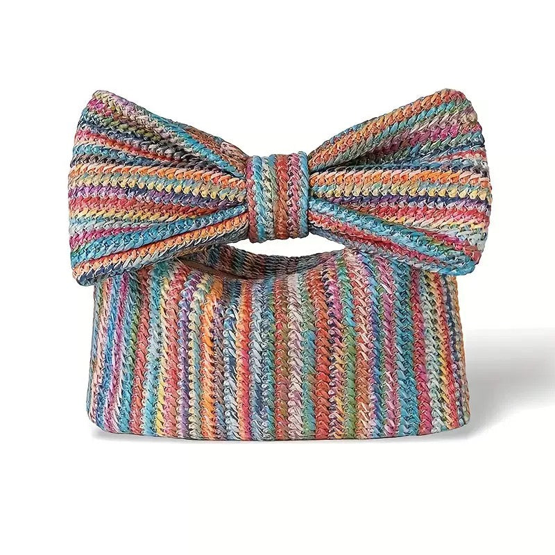 4744New woven handbag