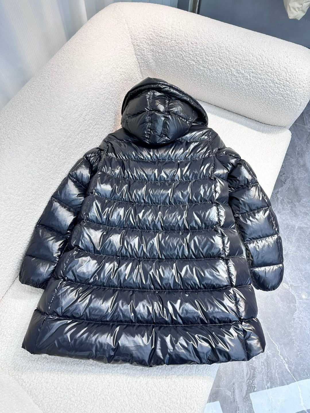 3450 Fashionable women's mid-length down coat