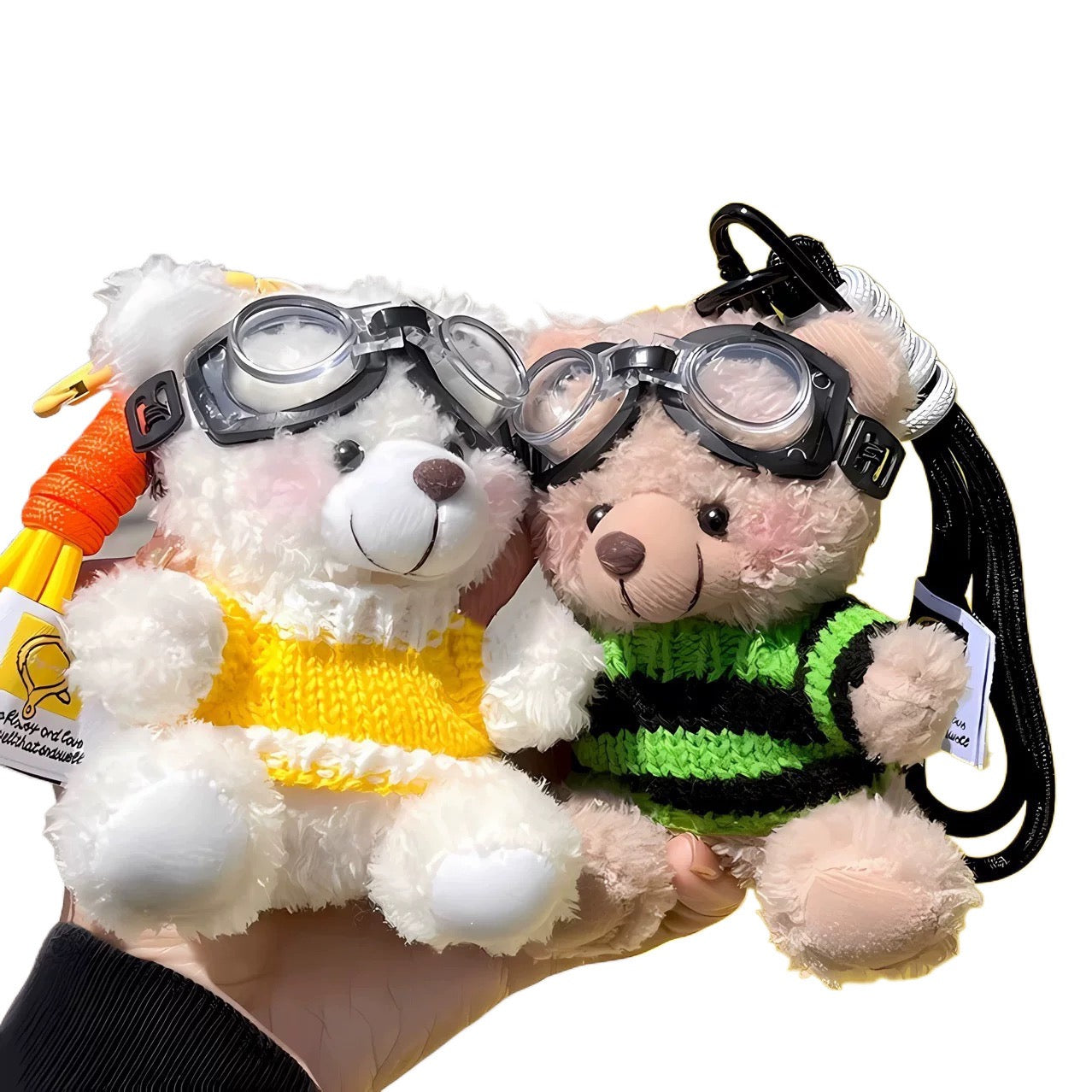 3866 plush teddy bear keychain