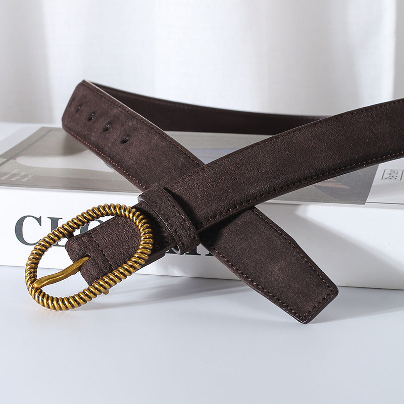 3903Women’s genuine leather belts