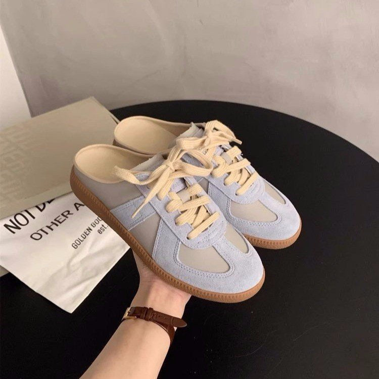 4194 Vintage Closed-Toe Mule Slip-On Flats
