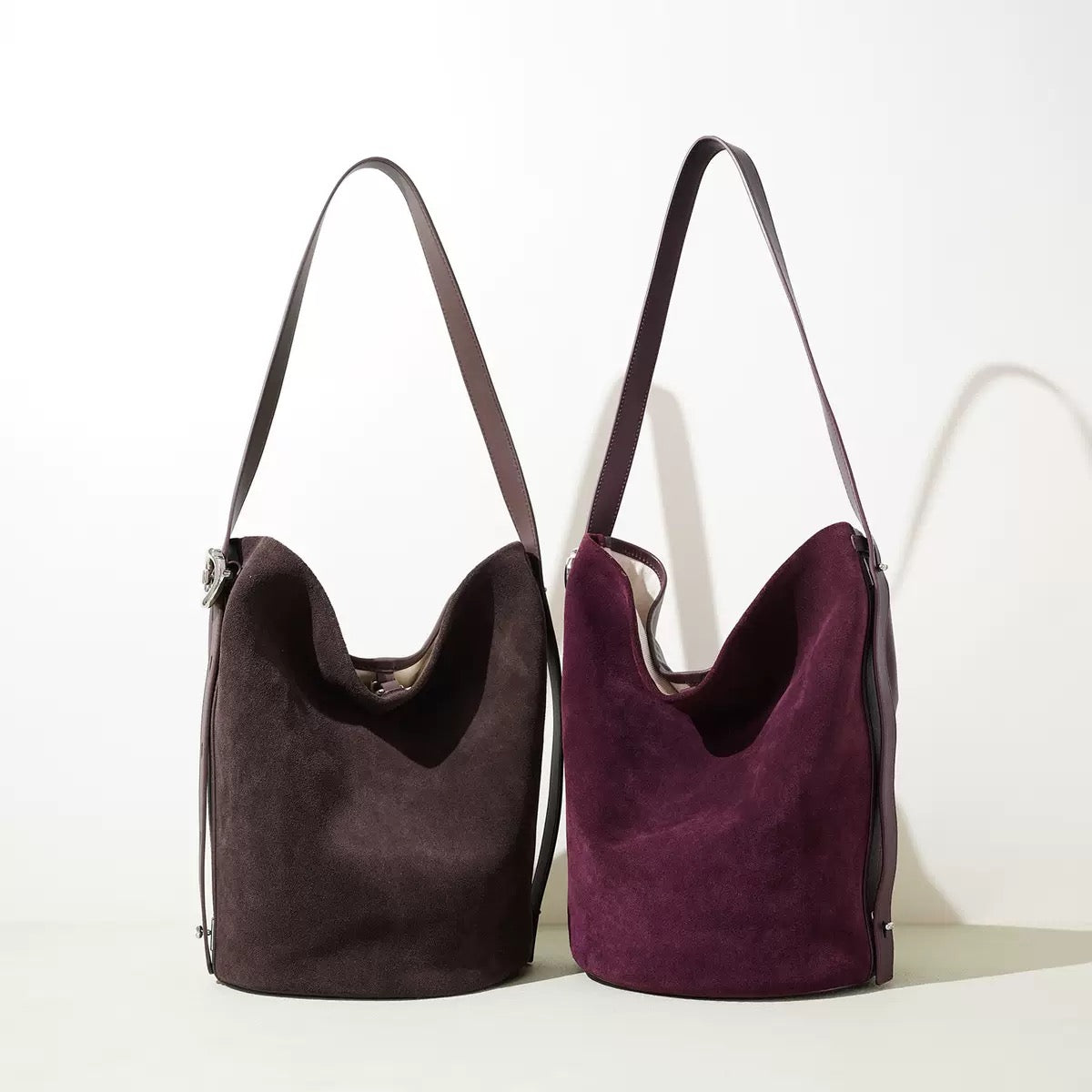 4005 genuine leather large hobo