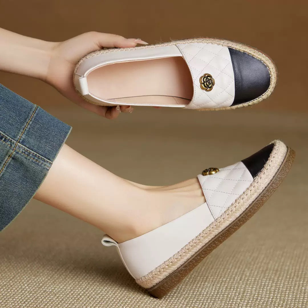 3680 lambskin espadrilles