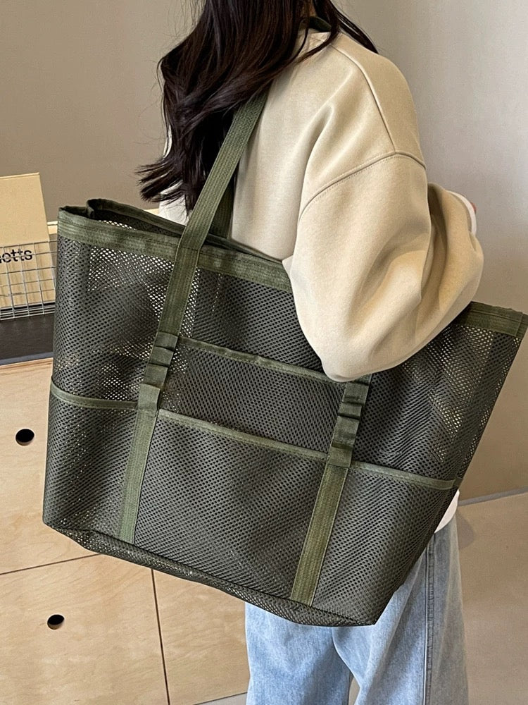 985 casual mesh handbag