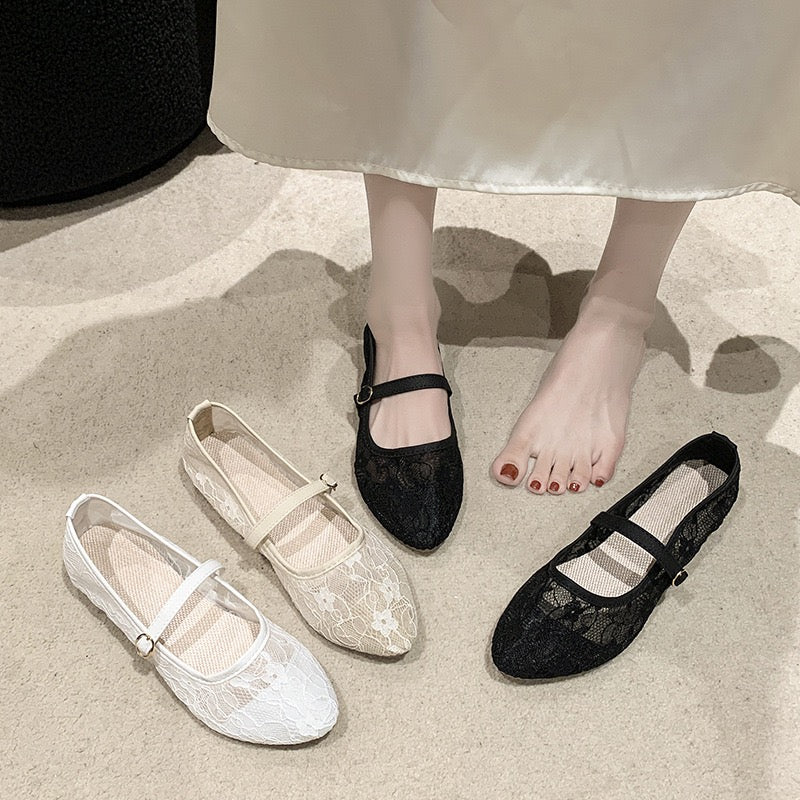3759 Women's mesh pumps
