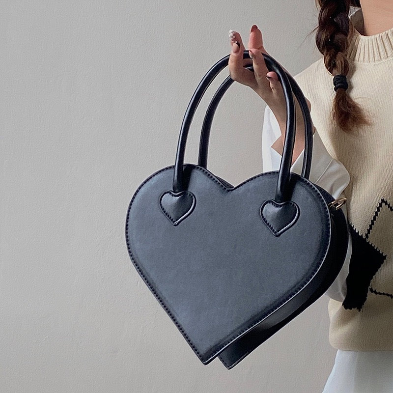 4047 Heart-shaped Fashion Crossbody Bag
