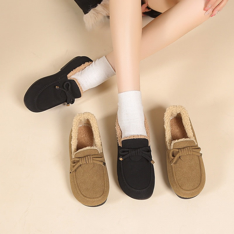 M370 Fleece-Lined Platform Shoes