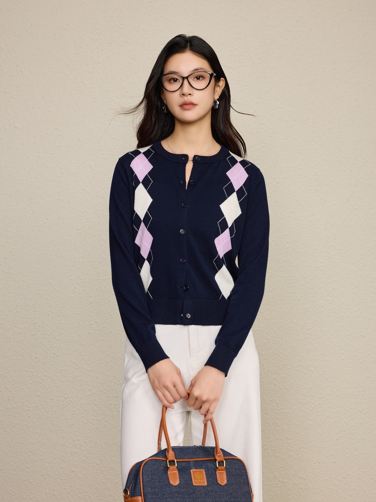 3636 Fashionable Knit Cardigan
