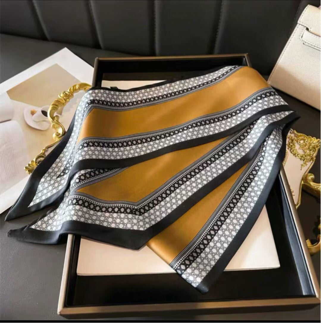 3446New silk scarf