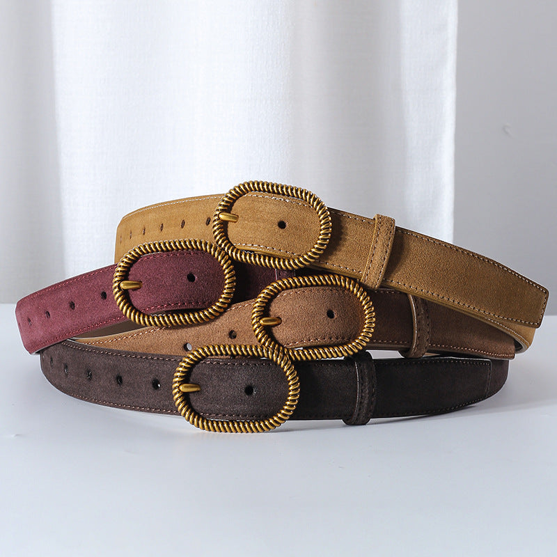 3903Women’s genuine leather belts