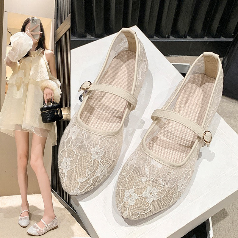 3759 Women's mesh pumps