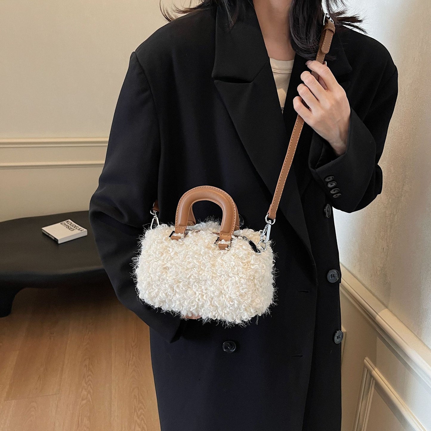 3618 Shearling Bag