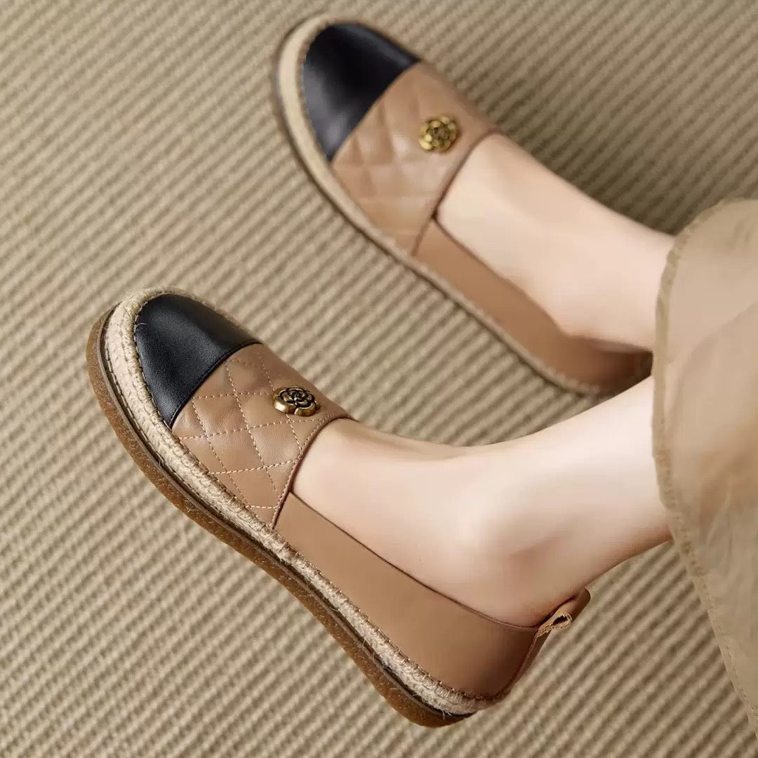 3680 lambskin espadrilles