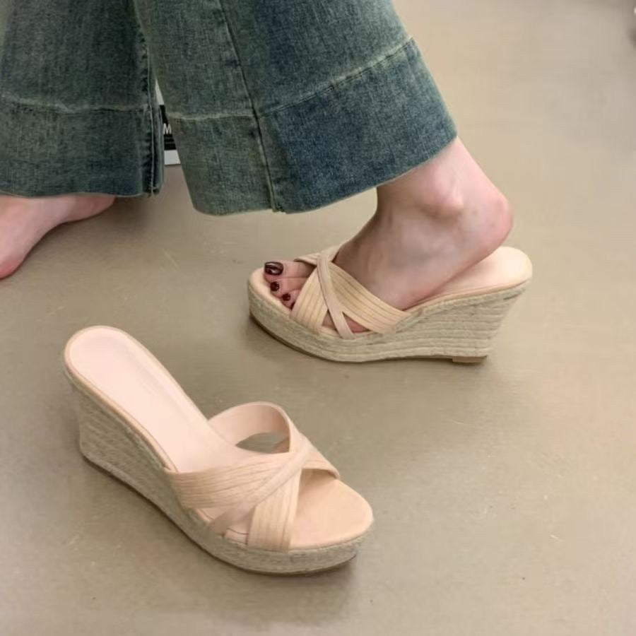 3948 platform wedge sandals