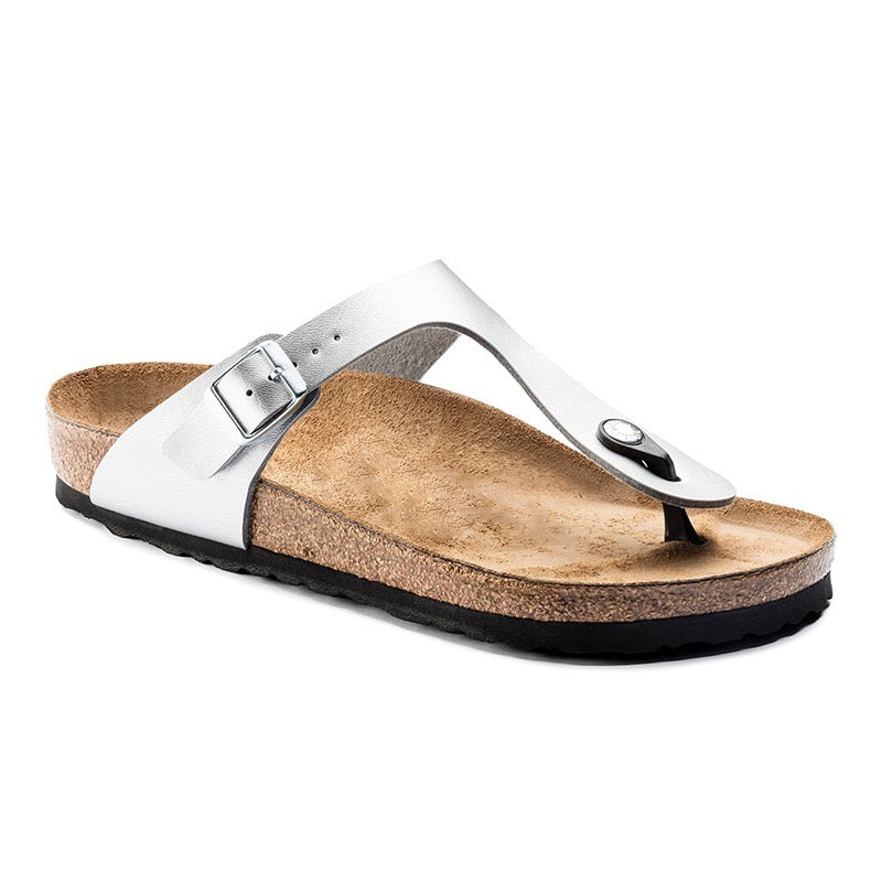 4103 Fashion Leather Flip-Flops