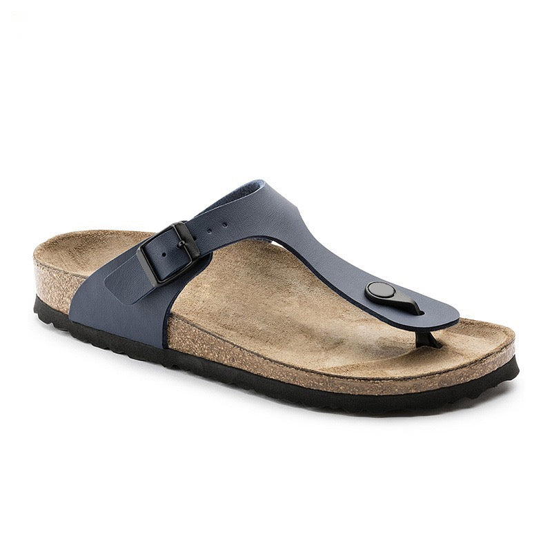 4103 Fashion Leather Flip-Flops