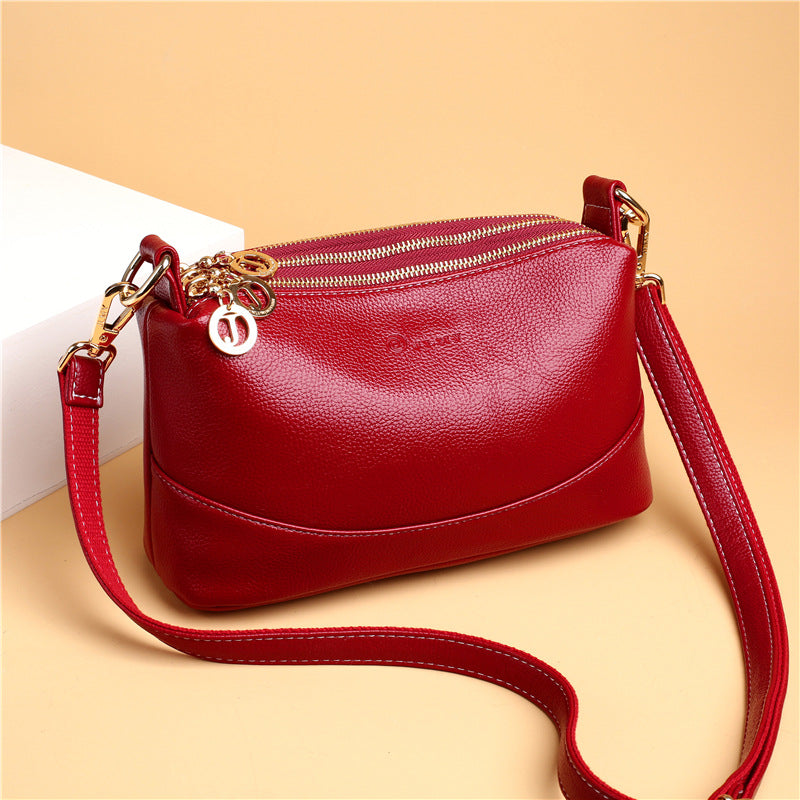 2860 Real leather crossbody bag